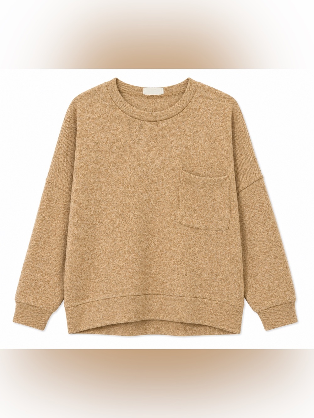 Zenana Oversized Pocket Sweater- S